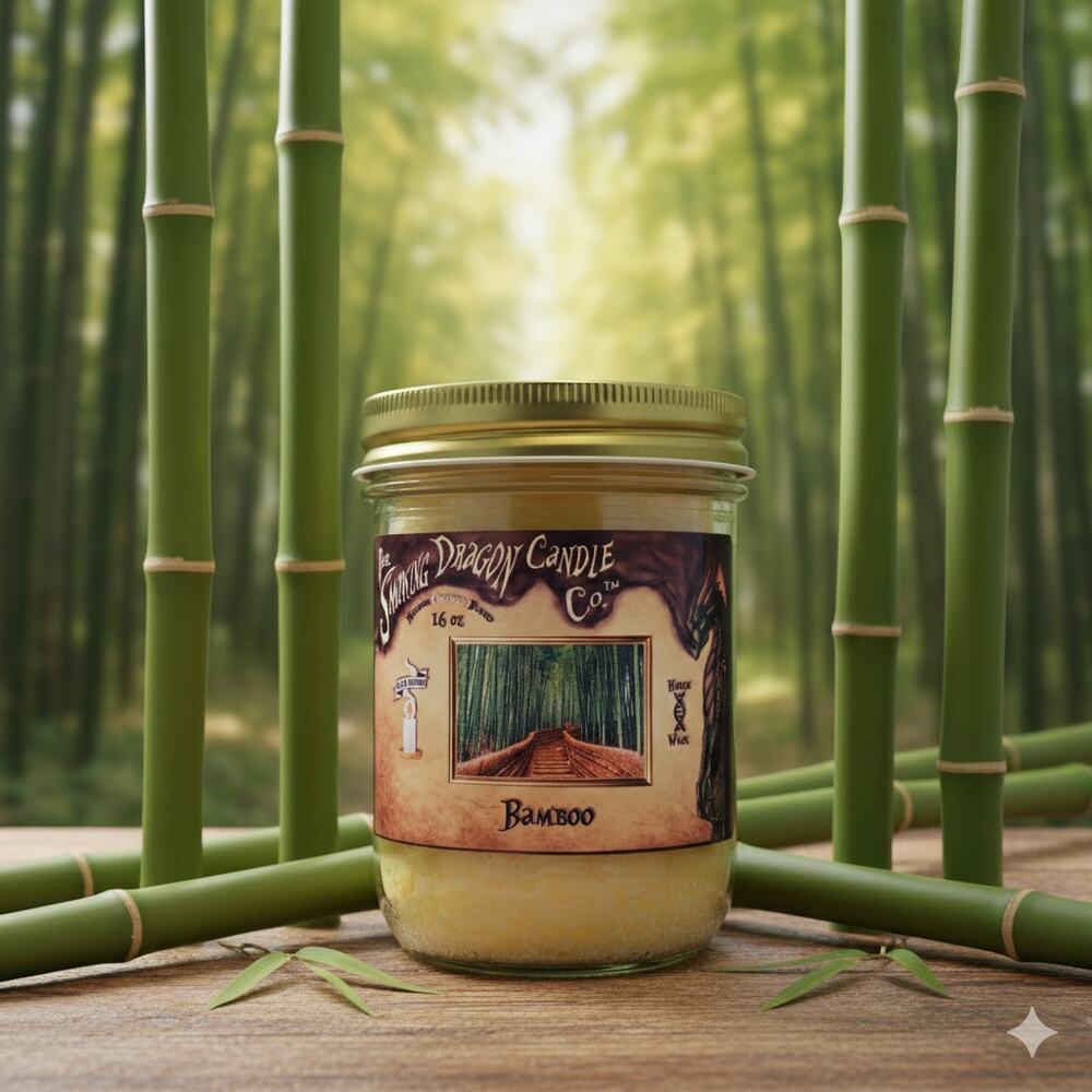 Bamboo - 16 oz Coconut Wax Candle
